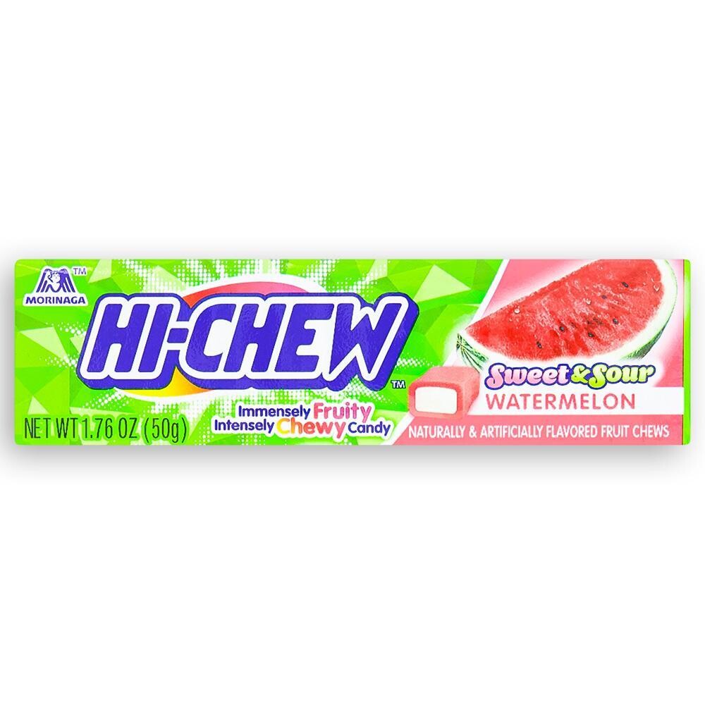 HI-CHEW SWEET AND SOUR WATERMELON 1.76oz pack