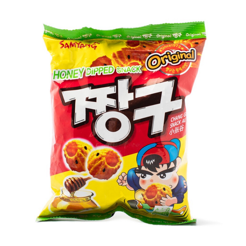 SAMYANG CHANG GU HONEY DIPPED SNACK 115g Bag (Product of South Korea) 