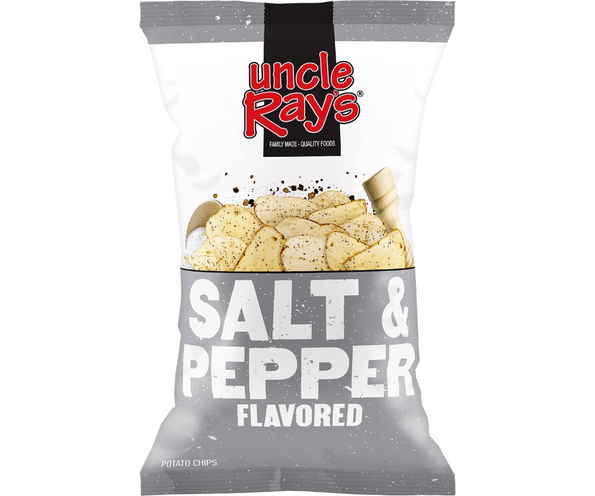 Uncle Rays “ Salt &amp; Pepper” Chips 120g Bag
