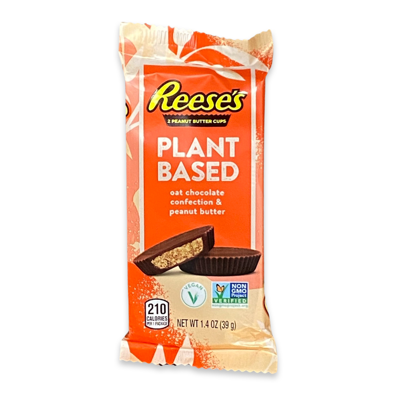 REESE’S PLANT BASED “Oat chocolate & peanut Cups” 39g Package REESE’S PLANT BASED “Oat chocolate & peanut Cups” 39g Package