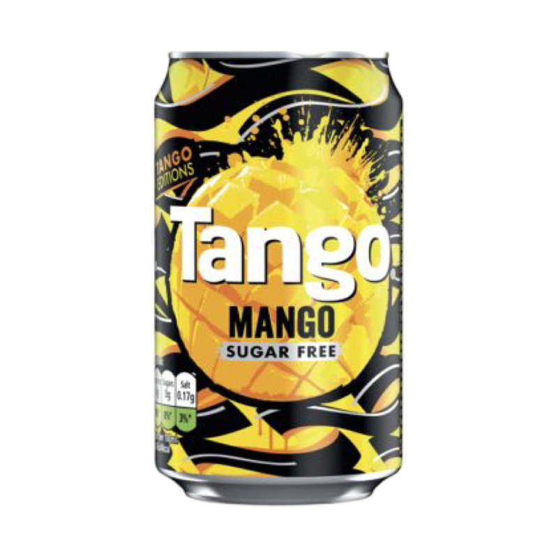 TANGO Mango Sugar Free 330ml Can (Product of the U.K) 