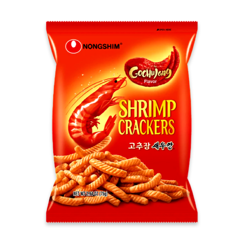 NONGSHIM GOCHUJANG SHRIMP CRACKERS (Product of Korea ) 