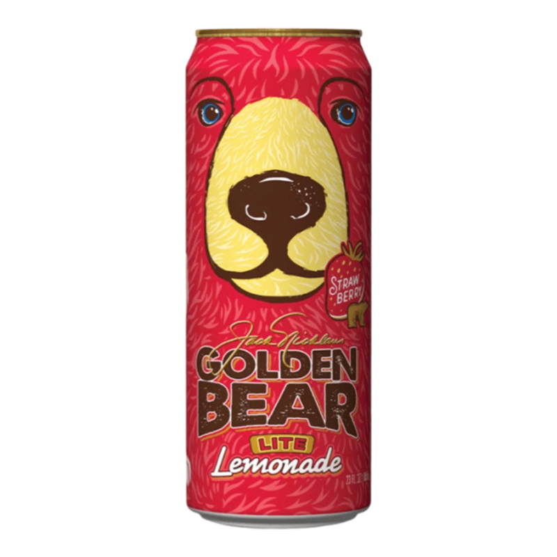 ARIZONA GOLDEN BEAR STRAWBERRY LEMONADE 680ml Can ARIZONA GOLDEN BEAR STRAWBERRY LEMONADE 680ml Can