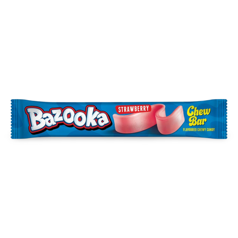 BAZOOKA “Strawberry” CHEW BAR 14g Bar 