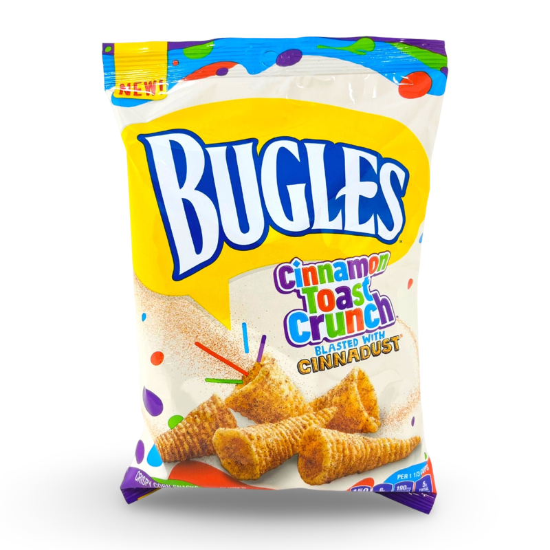 BUGLES CINNAMON TOAST CRUNCH 85g Bag BUGLES CINNAMON TOAST CRUNCH 85g Bag