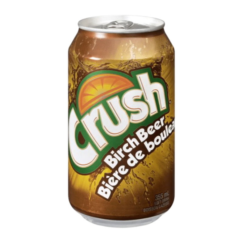 CRUSH BIRCH BEER 355ml Can CRUSH BIRCH BEER 355ml Can