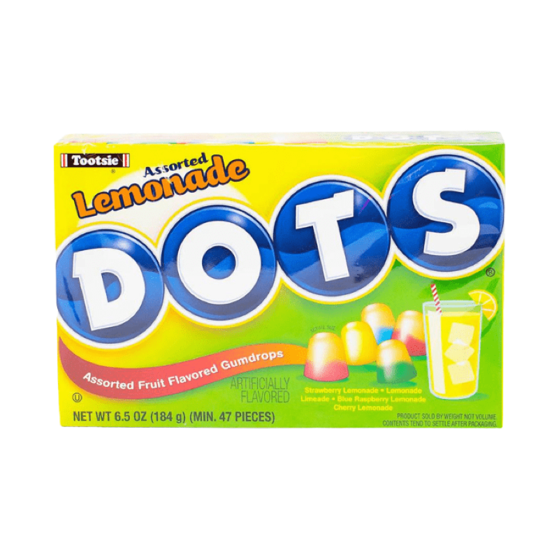 DOTS LEMONADE 6.5oz Theatre Box DOTS LEMONADE 6.5oz Theatre Box