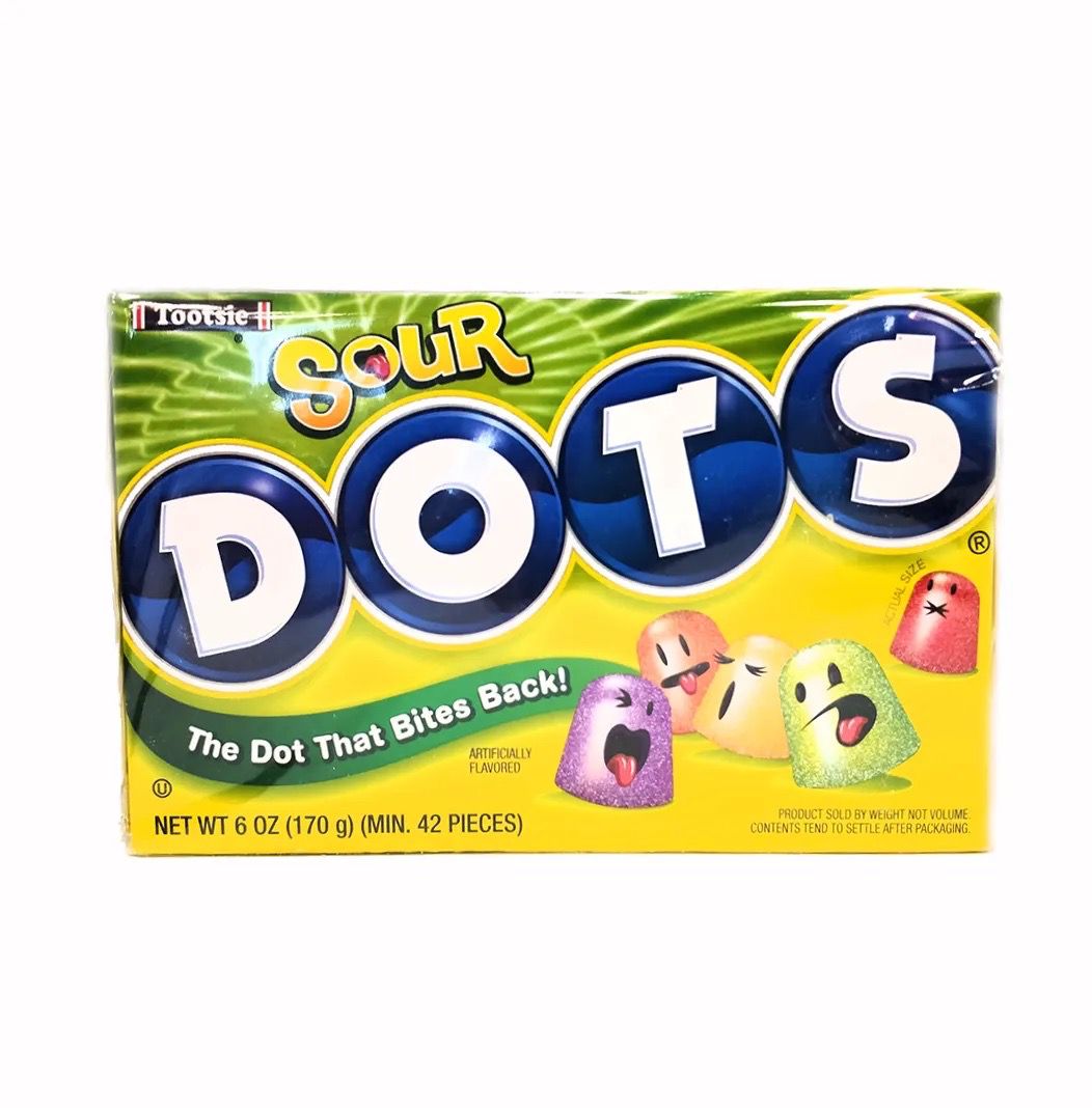 DOTS SOUR THEATRE BOX 170g DOTS SOUR THEATRE BOX 170g