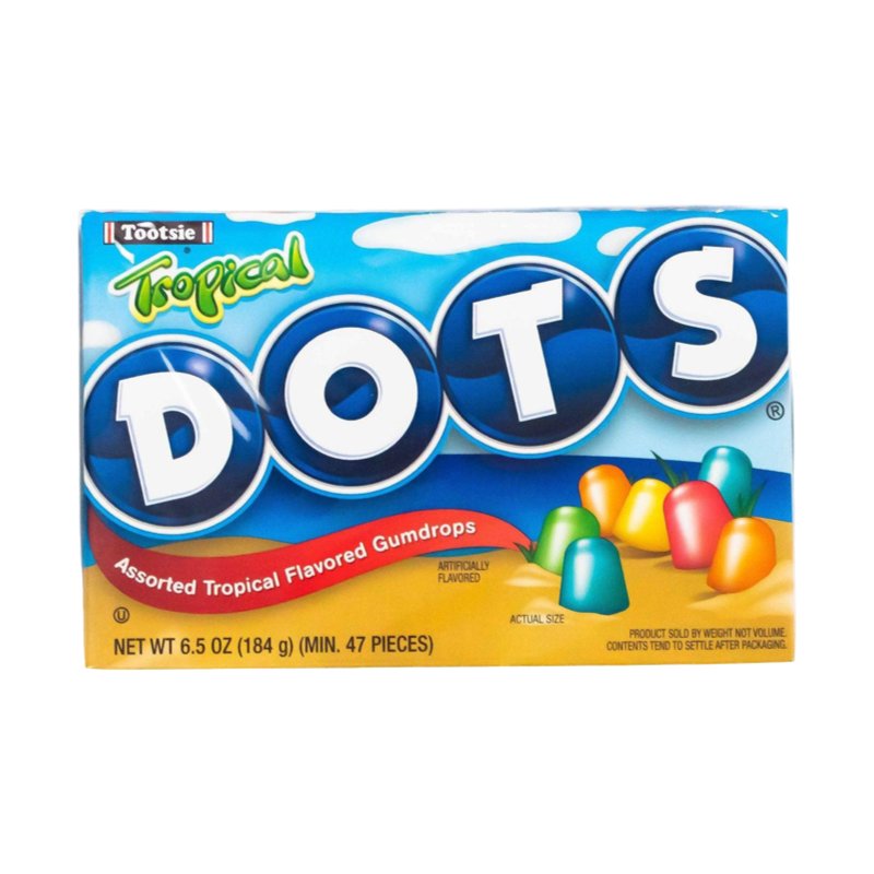 DOTS TROPICAL 6.5oz Theatre box DOTS TROPICAL 6.5oz Theatre box