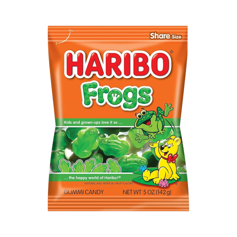 HARIBO FROGS 5oz Bag HARIBO FROGS 5oz Bag
