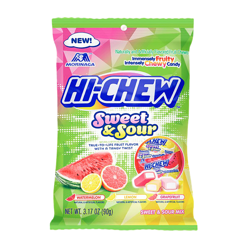 HI-CHEW “Sweet and sour mix”  3.17oz bag 