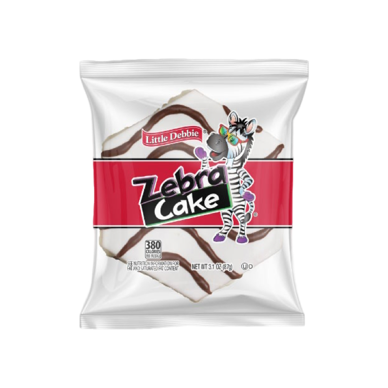 LITTLE DEBBIE ZEBRA CAKES 87g LITTLE DEBBIE ZEBRA CAKES 87g