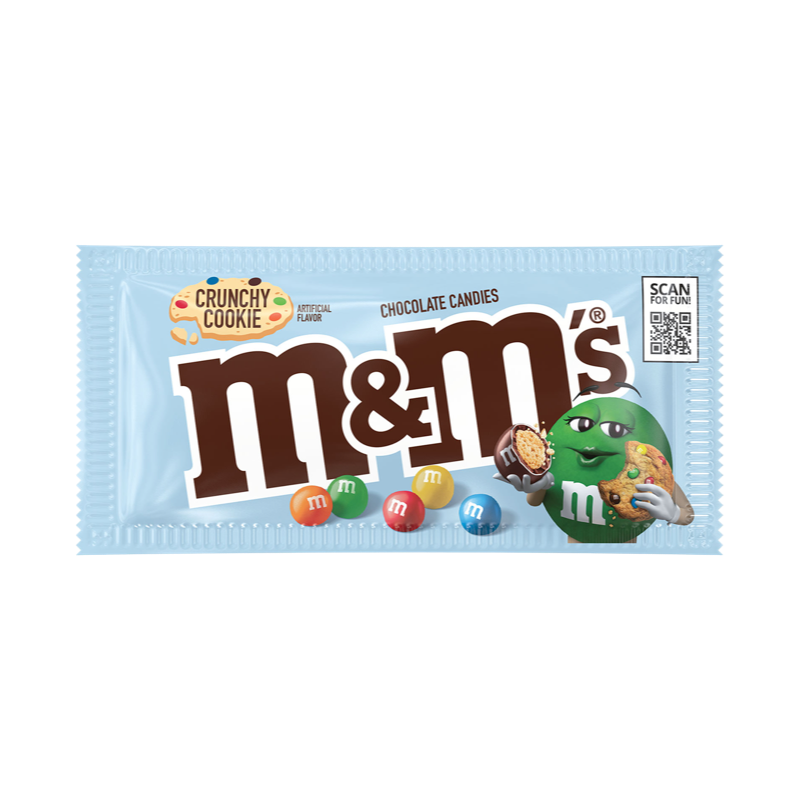 M&amp;M “CRUNCHY COOKIE” 38.3G bag 