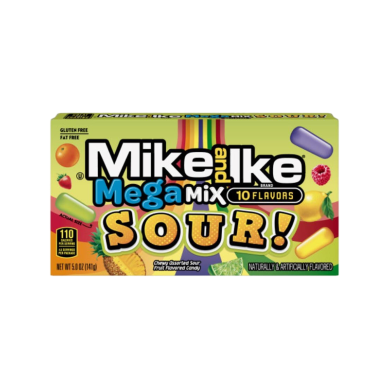 MIKE &amp; IKE SWEET &amp; SOUR MEGA MIX 120g Theatre Box 