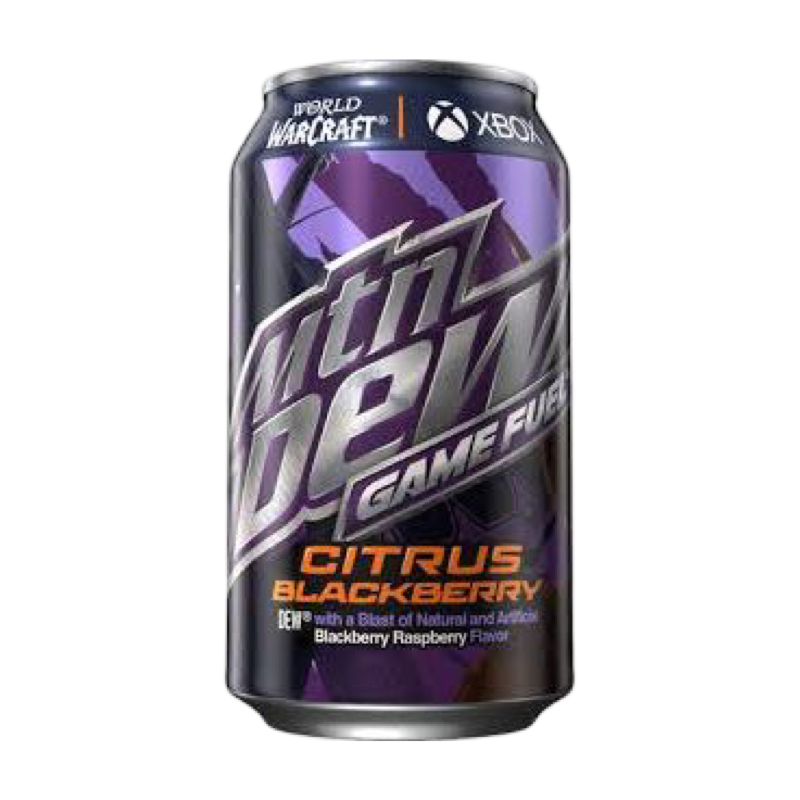 MOUNTAIN DEW “ Citrus Blackberry “ GAME FUEL 355ml Can 