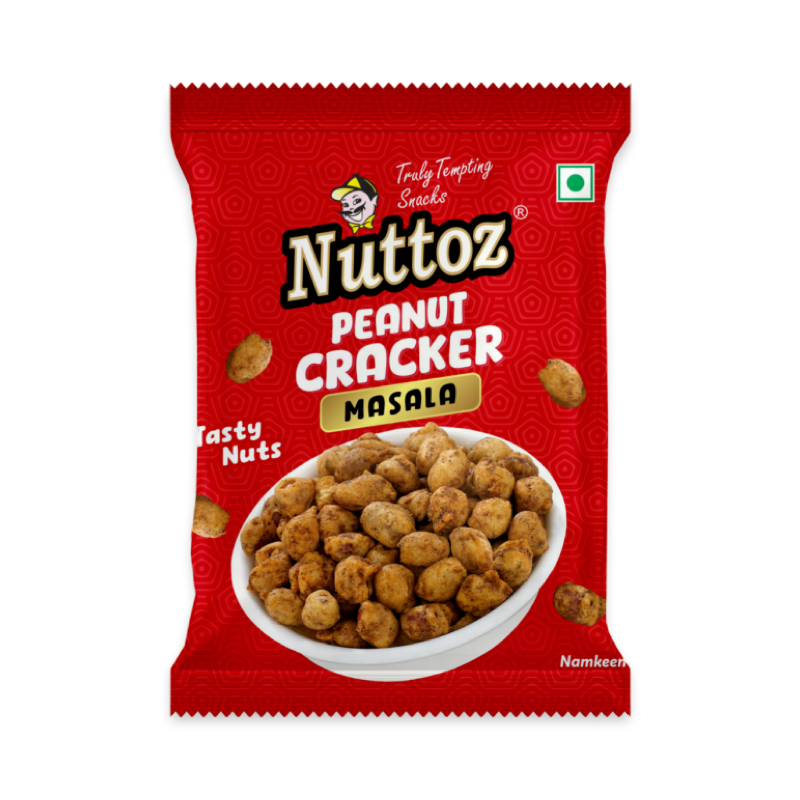 NUTTOZ “Masala “PEANUT CRACKER 140g (Product of India) 