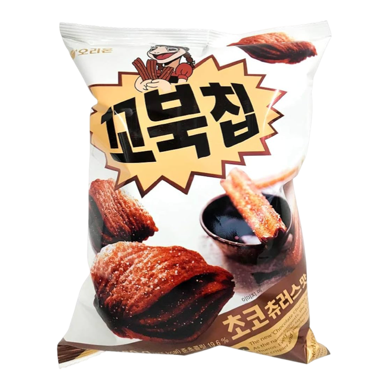 ORION “ Choco Churros “TURTLE CHIPS 160g Bag ( Product of South Korea ) ORION “ Choco Churros “TURTLE CHIPS 160g Bag ( Product of South Korea )