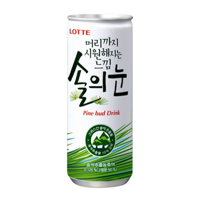 LOTTE PINE BUD SODA 240ml Can (Product of japan)