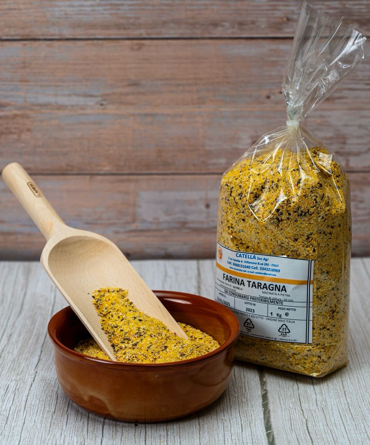 POLENTA TARAGNA - MACINATA A PIETRA