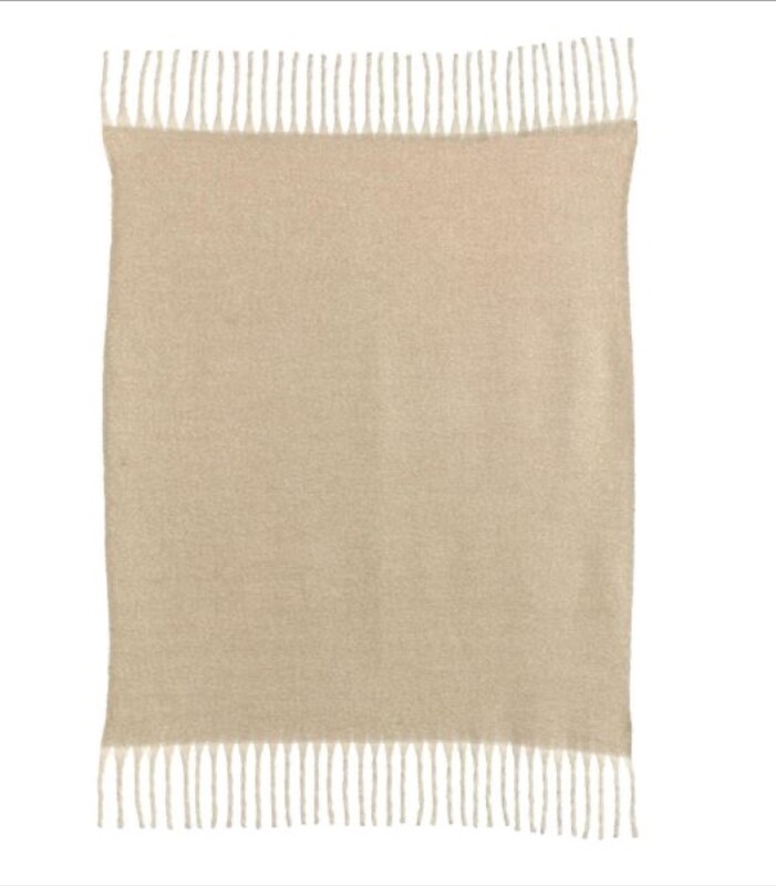 Plaid façon mohair