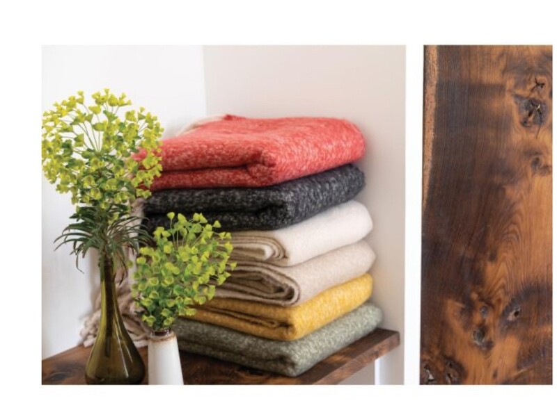 Plaid façon mohair