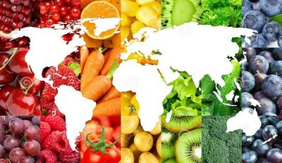 Produits du marché à la carte