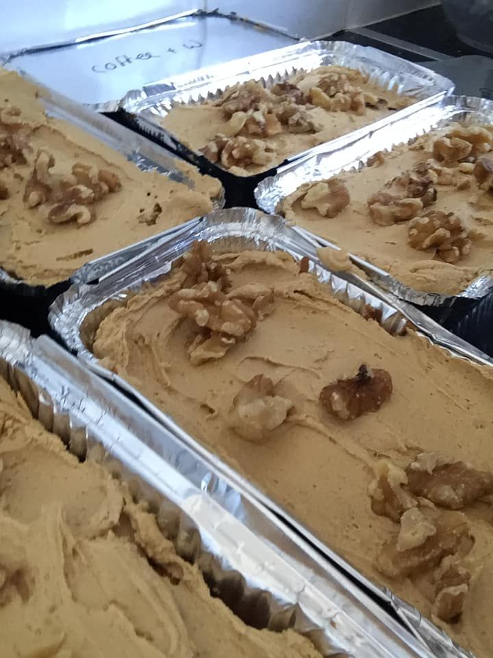 Coffee &amp; Walnut Tray