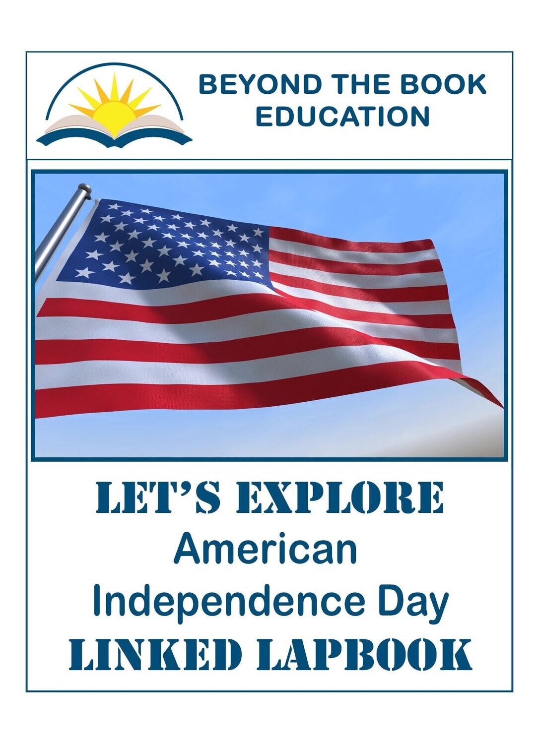 American Independence Day Linked Lapbook