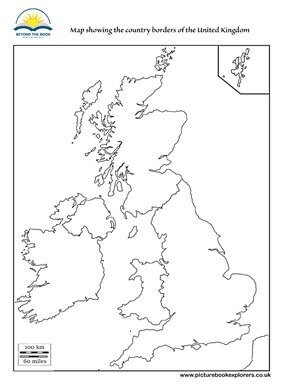 British Isles Map of Countries