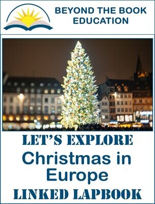 Christmas in Europe Linked Lapbook