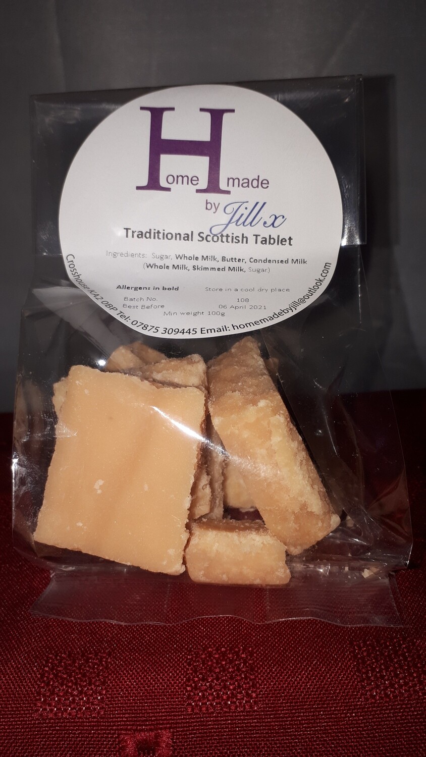 Traditional Handmade Scottish Tablet