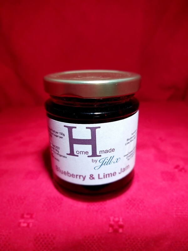 Blueberry &amp; Lime Jam