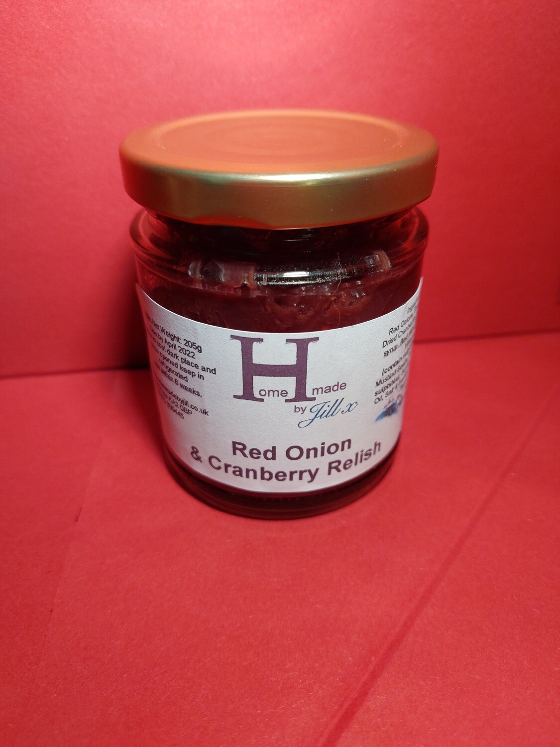 Red Onion &amp; Cranberry Relish
