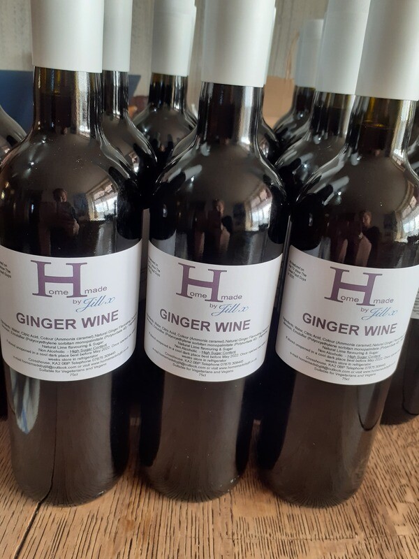 Non alcoholic Ginger Wine