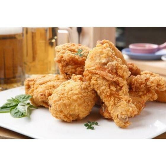 Aile de poulet frit