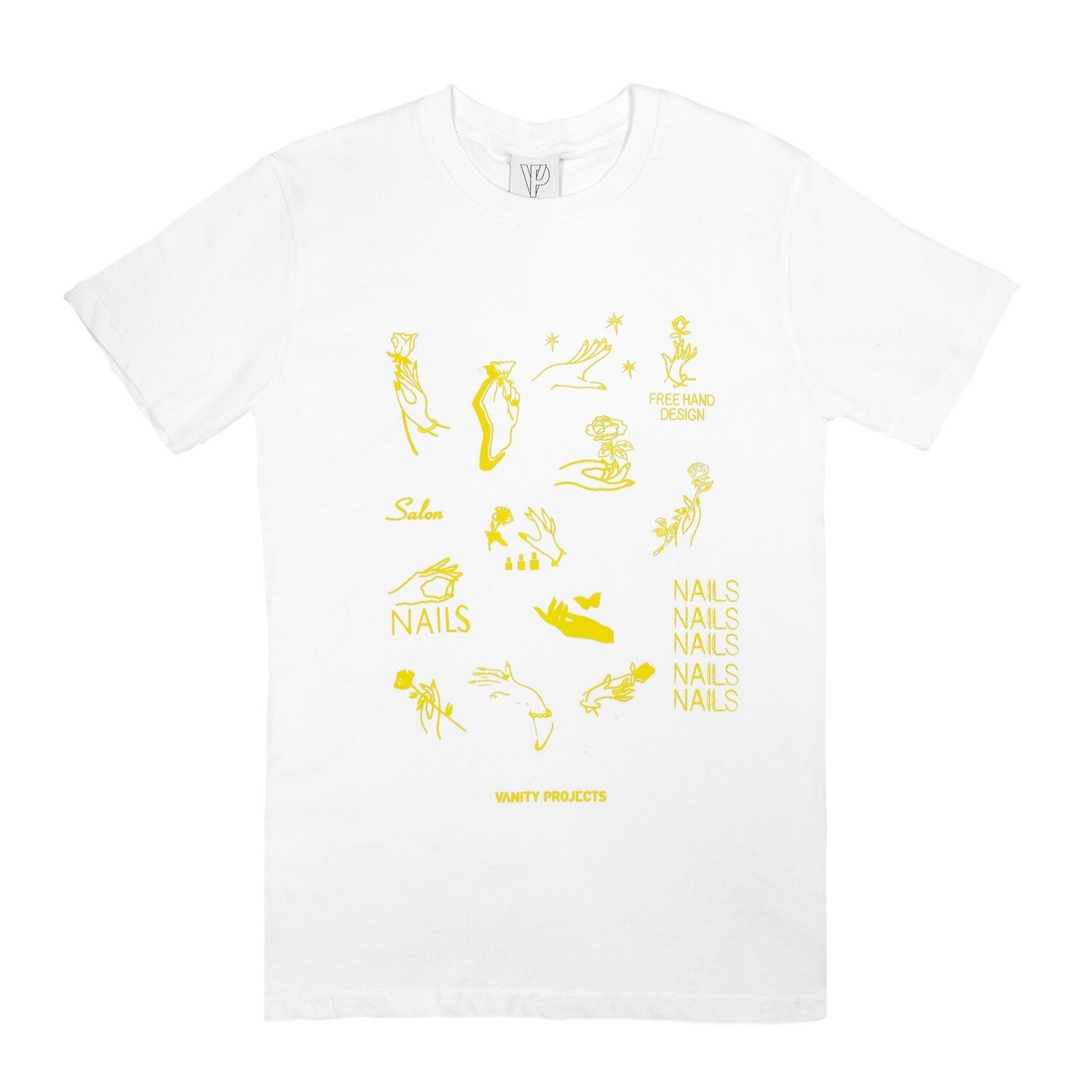 Nails T-shirt (Yellow)