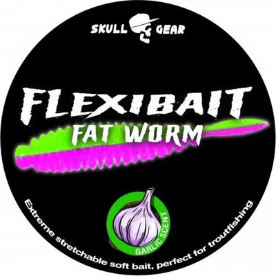 Flexibait Fat Worm Knoflook
