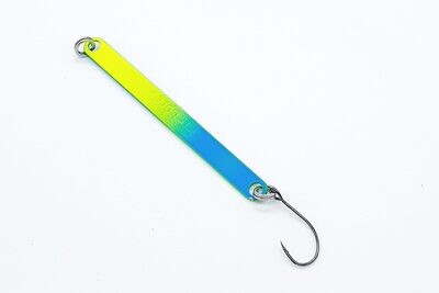 Hypno Stick Neon Blauw Neon Geel 01242 forel spoon van Fish Innovations