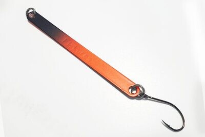 Hypno Stick Zwart Neon Oranje forel spoon van Fish Innovations