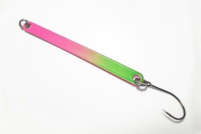 Hypno Stick Neon Pink Groen en Neon orange Groen forel spoon van Fish Innovations