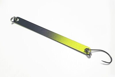 Hypno Stick Zwart Neon Geel forel spoon