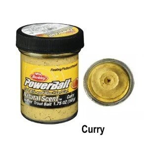 Berkley Powerbait Trout Bait Spicy Curry