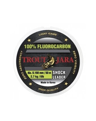 Trout Jara Shock Leader Fluorcarbon onder lijn