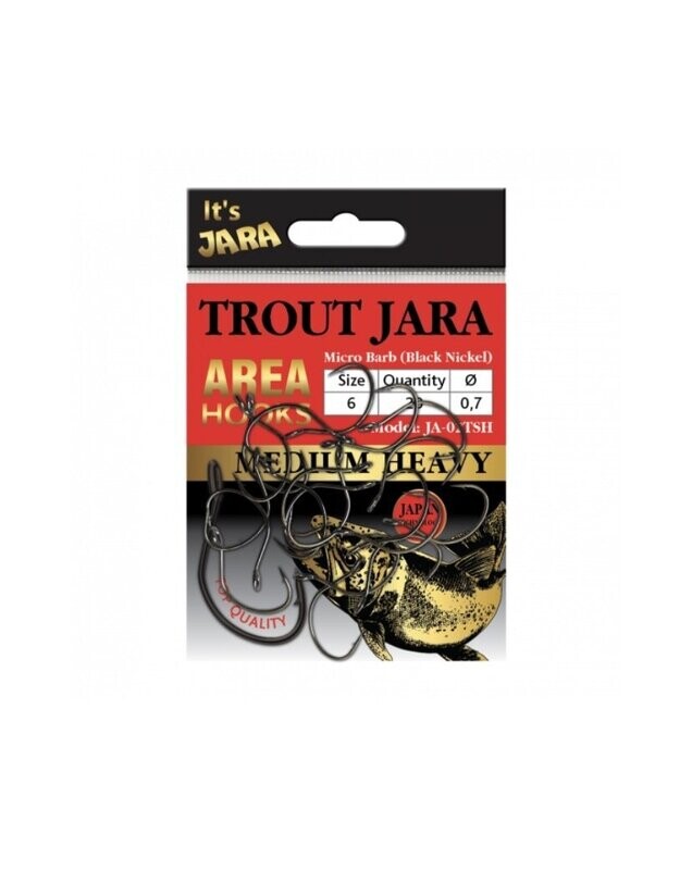Trout Jara AREA hooks forelhaken