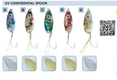 Balzer Forel Spoon Confidential UV  | 4 kleurvarianten