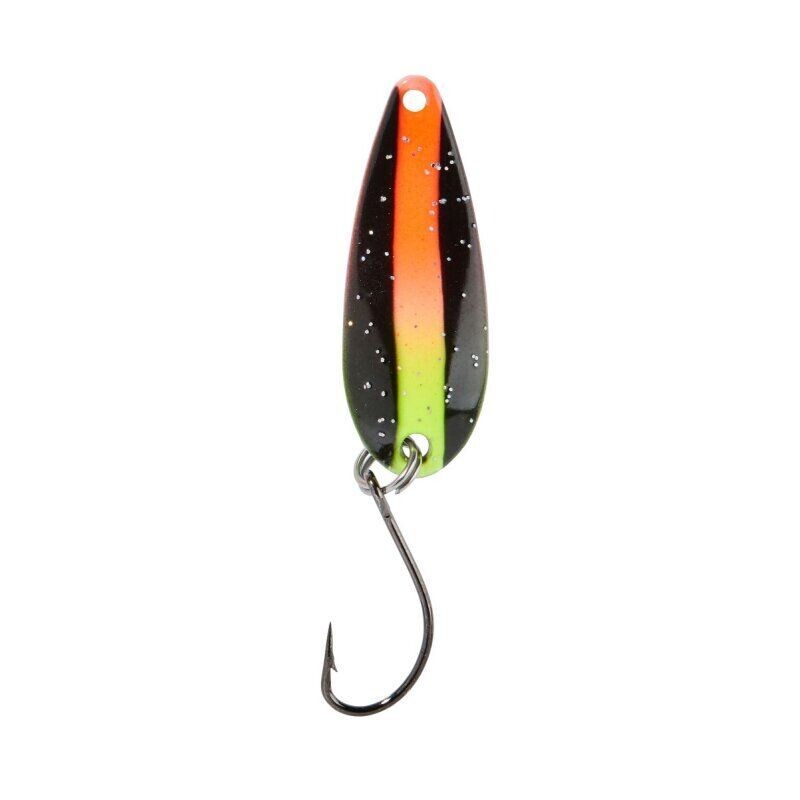 Balzer spoon Swindler 2.3 gram  Zwart  oranje  geel UV Active