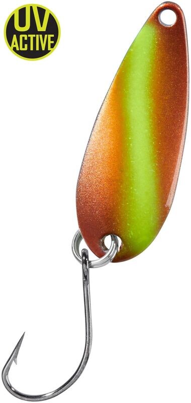 Balzer spoon Swindler 2.3 gram Koper geel UV Active