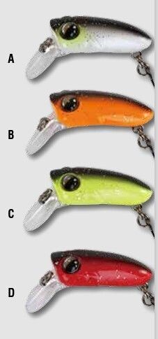 Paladin Pony Wobbler | 2,5cm | 1,3 gram | drijvend | 4 kleurvarianten