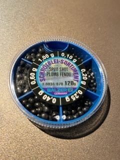Looddoosje Balzer blauw|  0.1 -1 gram | 120  gram