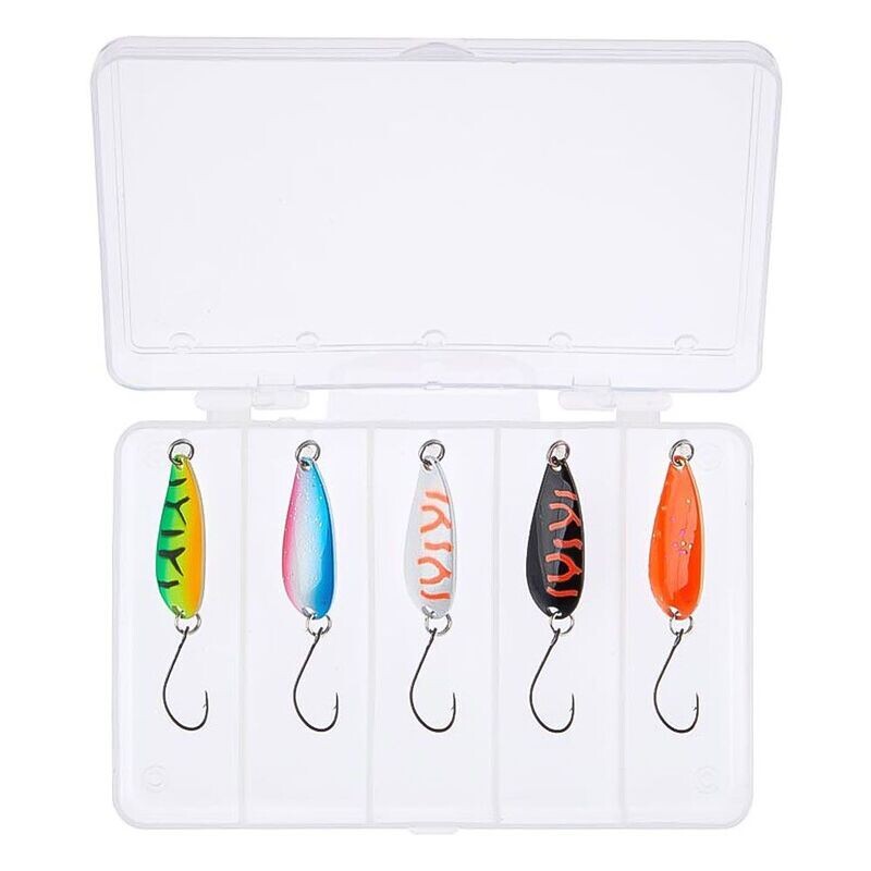 Balzer forel spoon sortiment 5 stuks 2.3 gram Special Edition